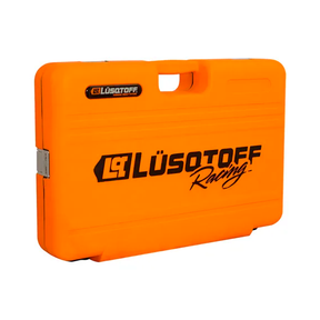 Juego Herramientas Lusqtoff 150pzs Racing Caja Set Tubos Color Naranja