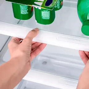 Heladera Whirlpool No Frost WRM39CK Top Mount Inox 340 lts