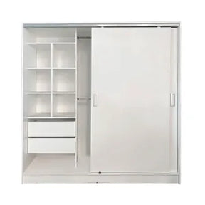 Placard 180x180 cm cubos Diseños Modernos Blanco