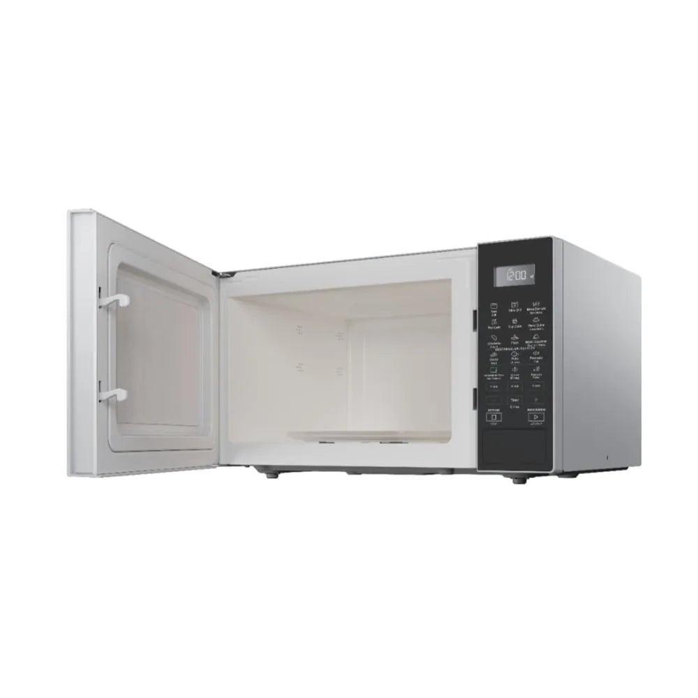 Microondas Whirlpool con Grill 30 Lts – Acero Inoxidable