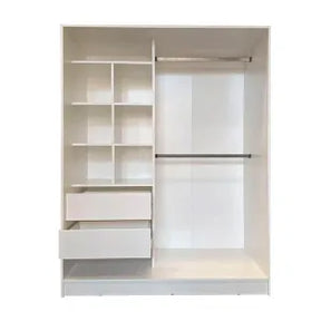 Placard Ropero 140x180 cm Diseños Modernos Blanco