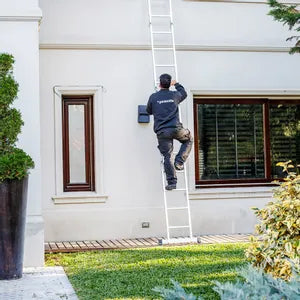 Escalera de Aluminio 4x4 Articulada 16 Escalones Garden Life TE1700 Multipropósito