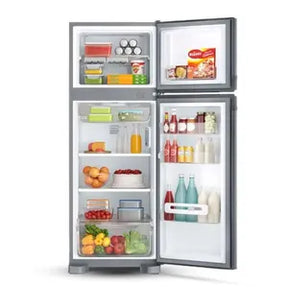 Heladera Whirlpool No Frost WRM39CK Top Mount Inox 340 lts