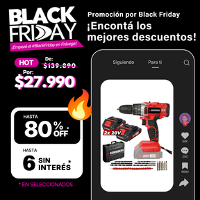 Taladro Percutor + 2 Baterias 20v Kommberg 13mm Maletin 2 Baterias, Cargador Y Accesorios Kb-tpb1020-2