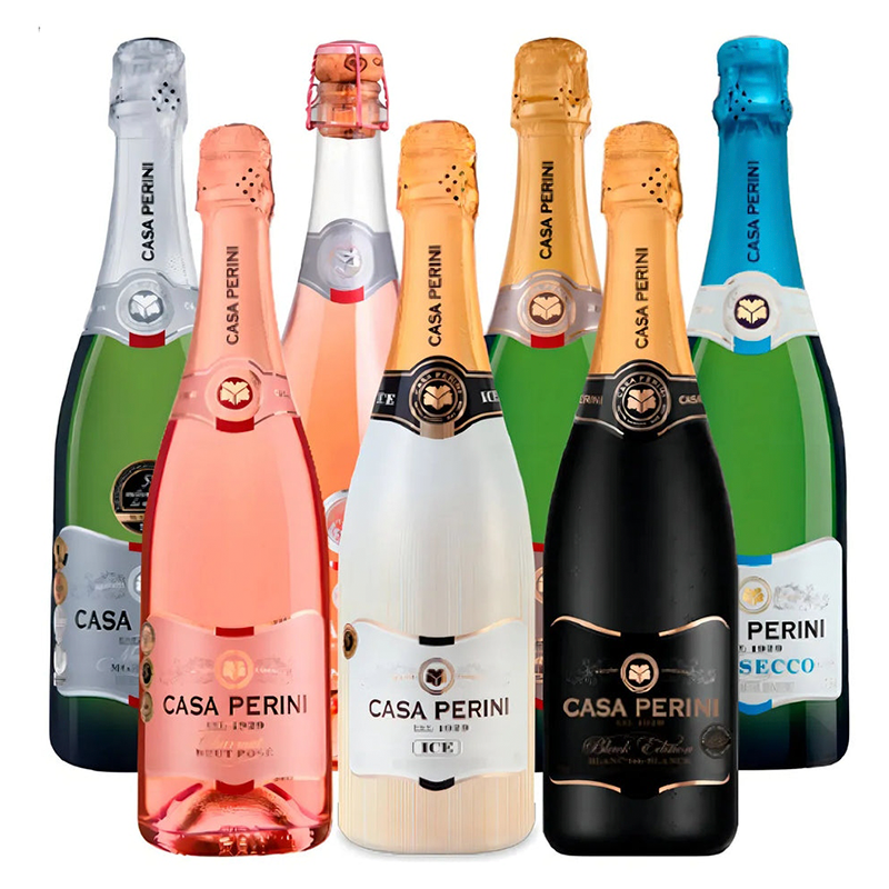 Balde Espumantes Casa Perini Variedades – 7 Botellas de 750ml