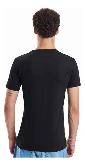 Pack X3 Remeras Básicas Slim El Don Hombre Algodón