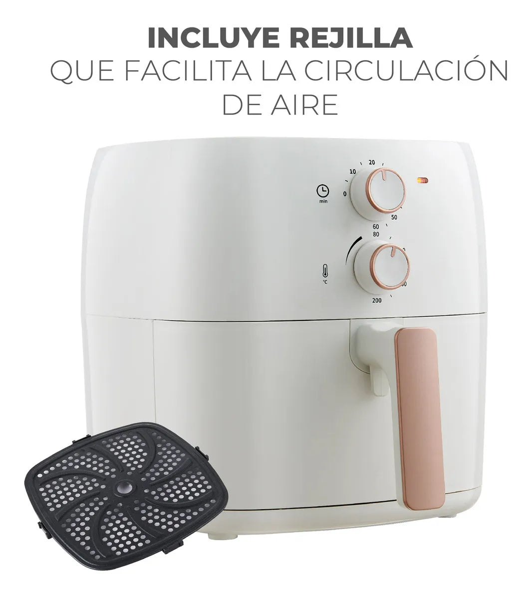 Freidora De Aire Atma Fr60mabp 1300 W 6.5 L Con Temporizador
