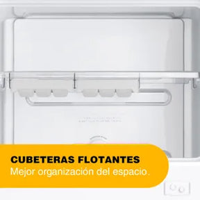 Heladera Whirlpool No Frost WRM39CK Top Mount Inox 340 lts