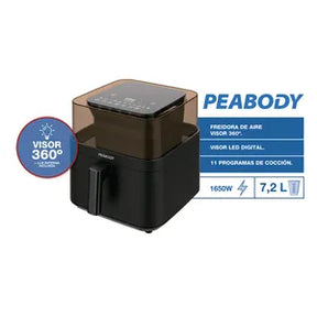 Freidora De Aire Peabody PE-AFD720N 7,2L
