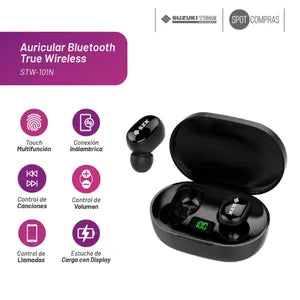 Auriculares Suzuki TWS Negro