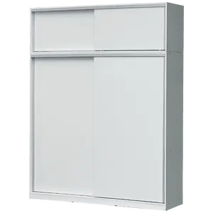 Placard Ropero Vestidor Puertas Corredizas con Baulera 180 x 235