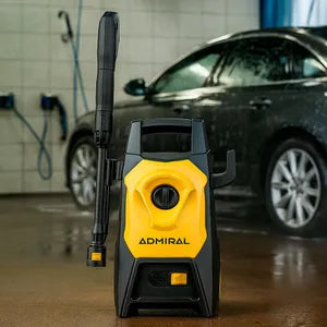 Hidrolavadora Admiral 1200w 100 Bar con Autostop + Accesorios Alta Presión