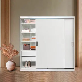 Placard 180x180 cm cubos Diseños Modernos Blanco