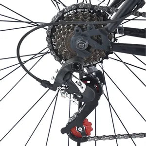 Bicicleta Rydetech 300 MTB R29 Talle M Negro y Rojo